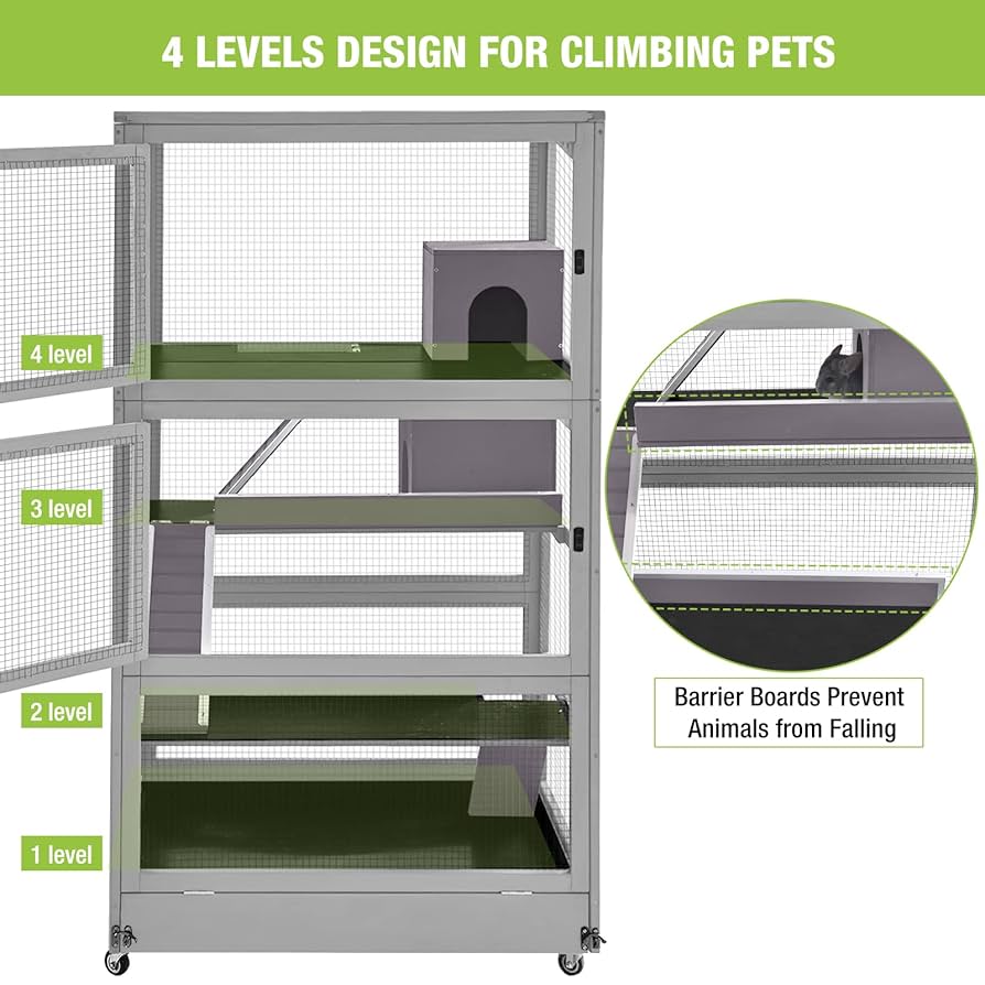 小動物　フェレット　ケージ 小動物用 ケージ プレビューペット PrevuePet フェレット